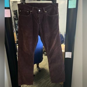 Vintage Levi’s 514 Purple Corduroy Pants